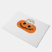Gemütlich mit unserem Halloween-Sloth-T - Shirt - Fußmatte (Schrägansicht)