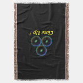 Gemütlich mit unseren stilvollen Throw Blanket Des Decke (Vorderseite Vertikal)