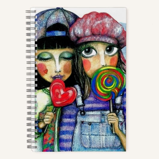 gemütlich notizblock (Vorderseite)