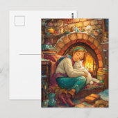 gemütlich postkarte (Vorne/Hinten)