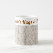 Gemütlich und gemütlich im Winter | Hugs & Hot Coc Kaffeetasse (Mittel)