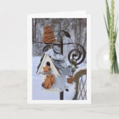 GEMÜTLICH UND WARM INNEN FÜR CHRISTMAS KARTE (Vorderseite)