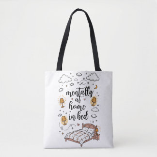 Gemütlich zu Hause in Bett-Tasche | Cute Cozy Tasche