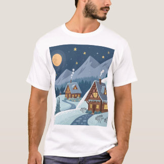 Gemütliche Alpenorte T-Shirt