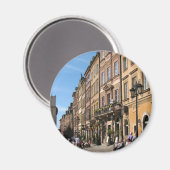 Gemütliche Altstadt in Warschau Magnet (Vorderseite/Rückseite)
