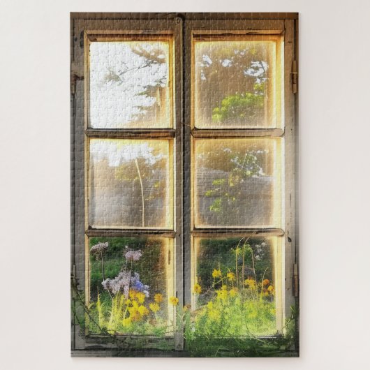Gemütliche Aussicht auf die Landschaft Puzzle (Vertikal)