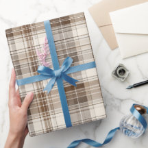 Gemütliche braune Tannenhütte Karo Weizen Karomust
