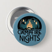Gemütliche Campfeuernächte Rustikales Abenteuer im Button (Vorne & Hinten)