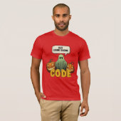 Gemütliche Coding-Saison-Geist Halloween T-Shirt (Vorne ganz)