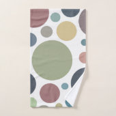 Gemütliche Coole Polka-Dots Badhandtuch Set (Handtuch)