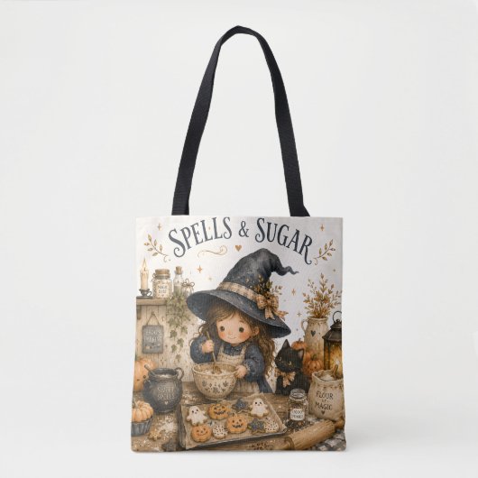 Gemütliche Cottagecore-Herbstküchenkunst Tasche (Vorderseite)