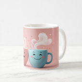 Gemütliche Couple-Tasse Kaffeetasse (VorderseiteRechts)