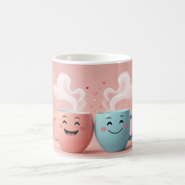 Gemütliche Couple-Tasse Kaffeetasse