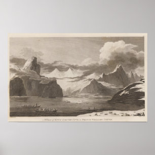 Gemütliche Eckbucht, Alaska Poster