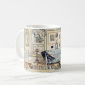 Gemütliche Ecke durch Carl Larsson Kaffeetasse (Vorderseite Links)