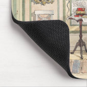 Gemütliche Ecke durch Carl Larsson Mousepad (Ecke)