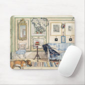 Gemütliche Ecke durch Carl Larsson Mousepad (Mit Mouse)