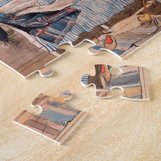 Gemütliche Ecke durch Carl Larsson Puzzle (Seite)