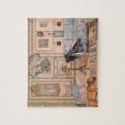 Gemütliche Ecke durch Carl Larsson Puzzle (Vertikal)