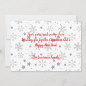 Gemütliche Exotic Kurzfristige Katze Weihnachten P (Rückseite)