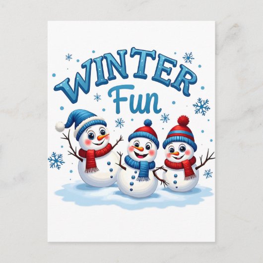 Gemütliche Feiertagshintergründe für winterliche Z Feiertagspostkarte (Vorderseite)