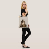 Gemütliche Feiertagslaterne Tasche (Am Model)