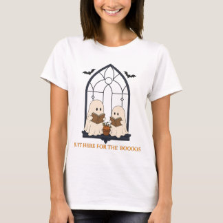 Gemütliche Geist-Leseecke Halloween T-Shirt