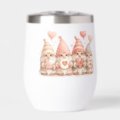 Gemütliche Gnom LOVE Wasserflasche (Vorderseite)