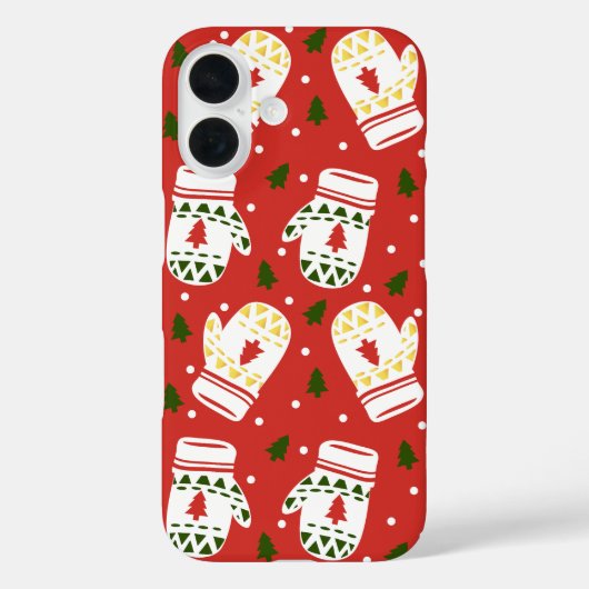 Gemütliche Gold Winter Gloves Case-Mate iPhone Hülle (Rückseite)