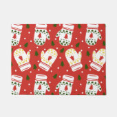 Gemütliche Gold Winter Gloves Fußmatte (Vorderseite)