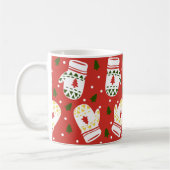 Gemütliche Gold Winter Gloves Kaffeetasse (Links)