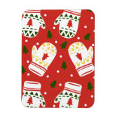 Gemütliche Gold Winter Gloves Magnet (Vertikal)