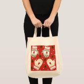 Gemütliche Gold Winter Gloves Tragetasche (Vorderseite (Produkt))