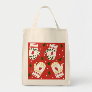 Gemütliche Gold Winter Gloves Tragetasche