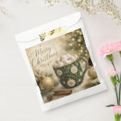Gemütliche Grüne Gold Hot Cocoa Marshmallows Geschenktütchen (Versiegelt)