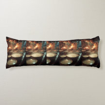 Gemütliche Haferbrei-Küchen-Body-Pillow