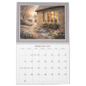 Gemütliche Häuschen 2026 – Ein Wasserfarben-Kalend Kalender (Feb 2027)