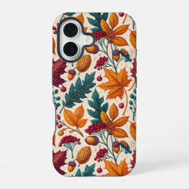 Gemütliche Herbst-Handyhülle iPhone 16 Hülle