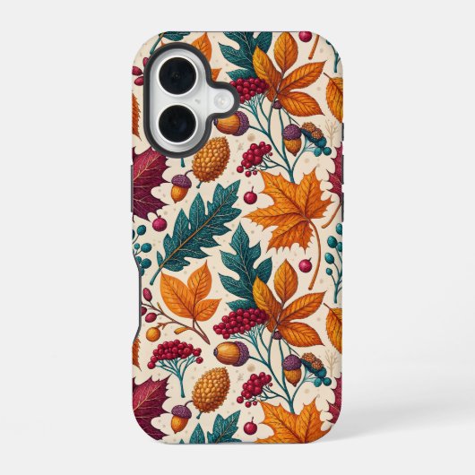 Gemütliche Herbst-Handyhülle iPhone 16 Hülle (Rückseite)
