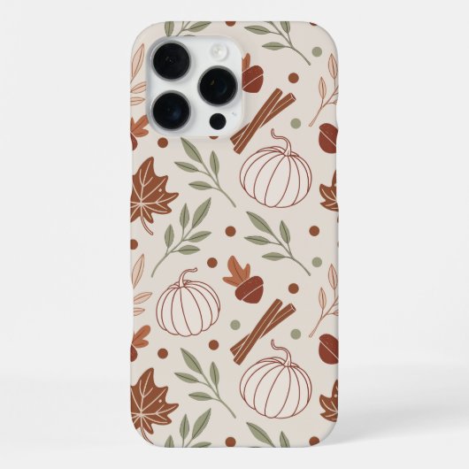 Gemütliche Herbst-Handyhülle iPhone Hülle (Rückseite)