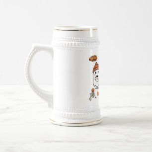 Gemütliche Herbst-Kaffee-Geister – Halloween Bierglas