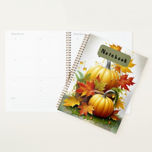 Gemütliche Herbst-Notebook Planer (Anzeige)