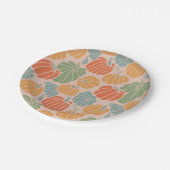Gemütliche Herbst Pumpkin Papier Teller & Party Li (Schrägansicht)