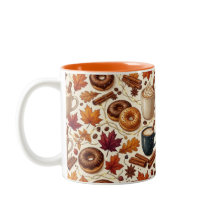 Gemütliche Herbst-Pumpkin-Spice-Tassenmanschette