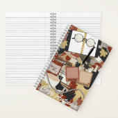 Gemütliche Herbst-Spiral-Notebook Notizblock (Innen)