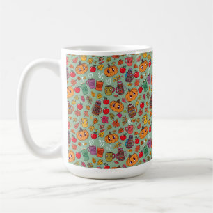 Gemütliche Herbstästhetik Kaffeetasse