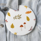 gemütliche Herbstblätter Button (Beispiel)