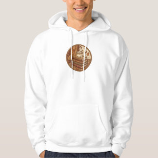 Gemütliche Herbstbücher und Kaffee Illustration Hoodie