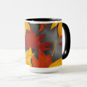 Gemütliche Herbstlaube Tasse (VorderseiteRechts)