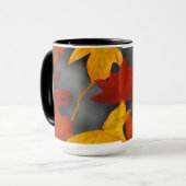 Gemütliche Herbstlaube Tasse (Vorderseite Links)